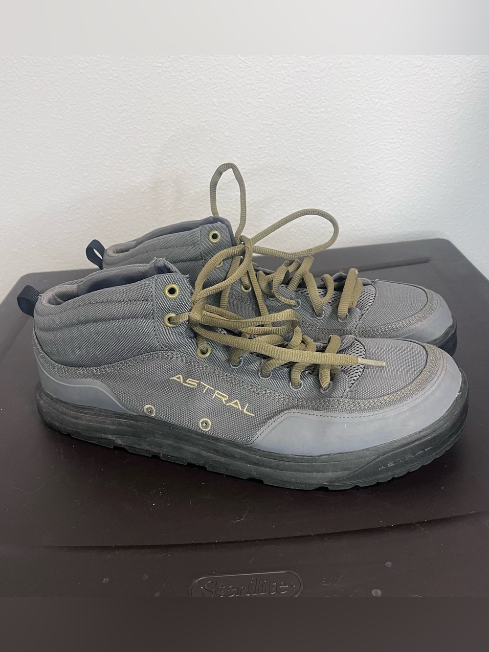Astral Design Rassler 2.0 Water Shoes Mens 12 Gray Slate Blue Kayaking Canyoning